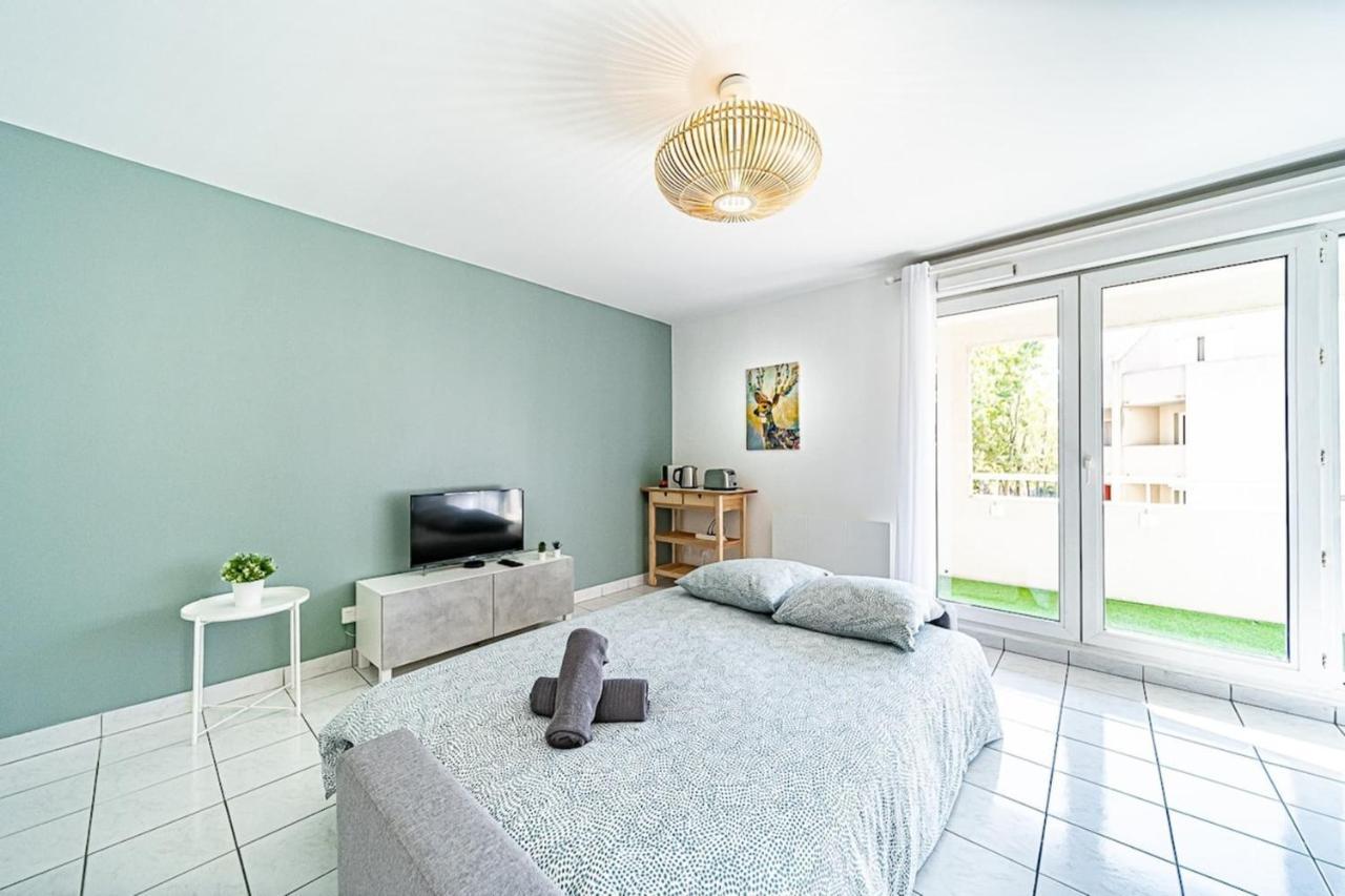 Appartement Cosy Avec Balcony And Garage-Charpennes Villeurbanne Esterno foto