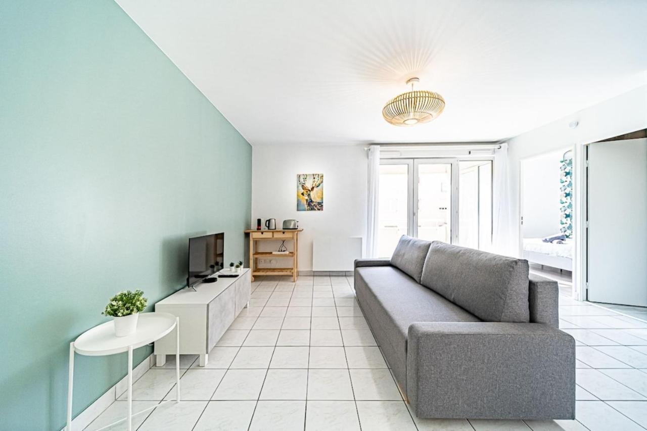 Appartement Cosy Avec Balcony And Garage-Charpennes Villeurbanne Esterno foto