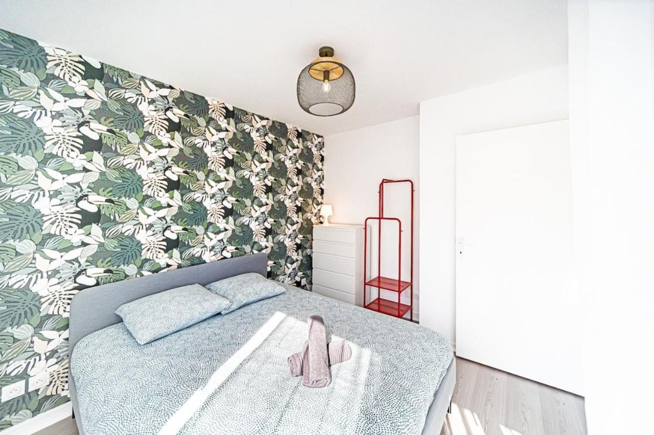 Appartement Cosy Avec Balcony And Garage-Charpennes Villeurbanne Esterno foto